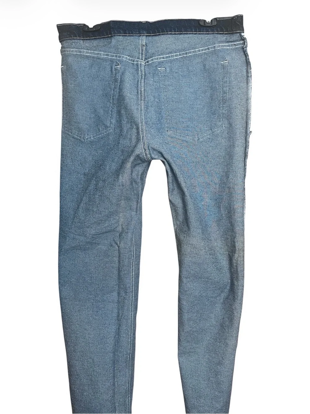 Wrangler Five Star Premium Jeans Western Straight Leg Mid Rise Blue SZ 33x30